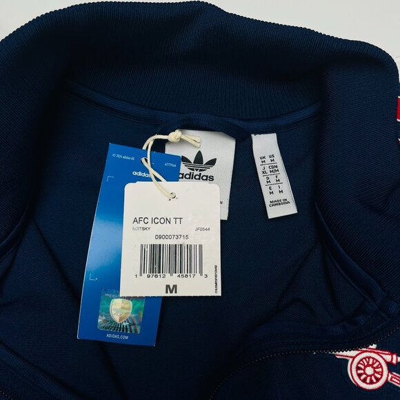 Adidas AFC Icon TT 'Navy Red' JF0544 Jacket Multi Size - Picture 3 of 6